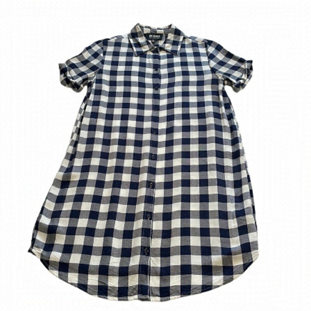 BB Dakota Women's Cicely Plaid Shirt Casual Dress - Size XS